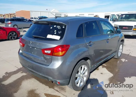 2014 Mitsubishi Outlander Sport Es z USA, uszkodzony, nr VIN 4A4AP3AU7EE028240